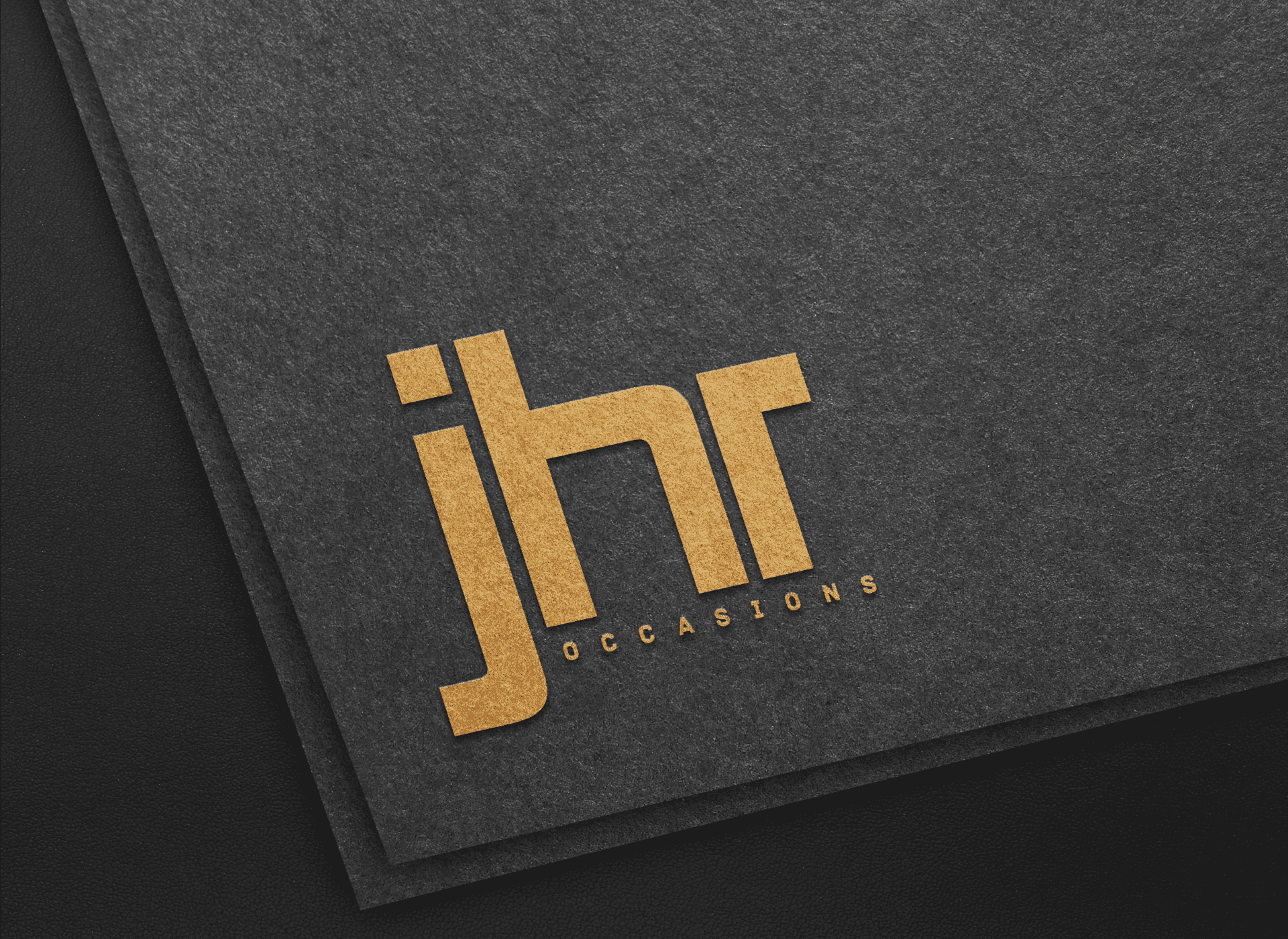 JHR logo branding